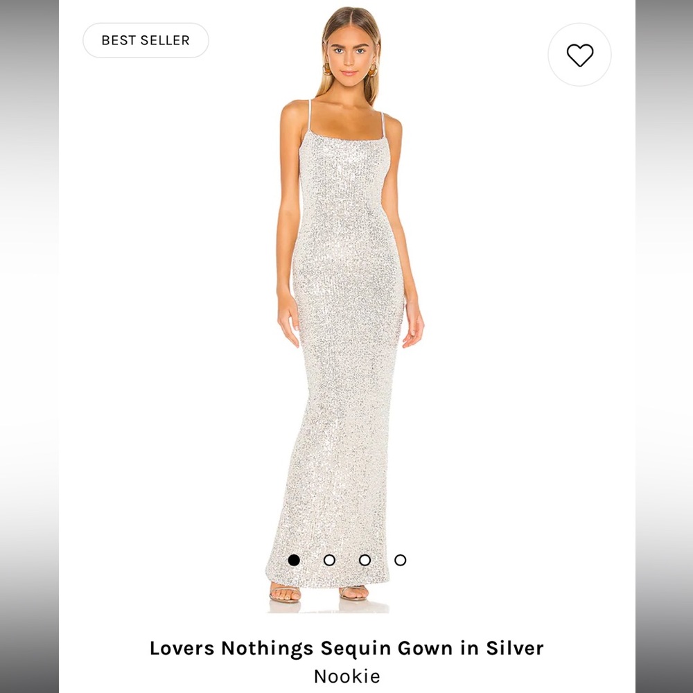 Nookie Silver dress